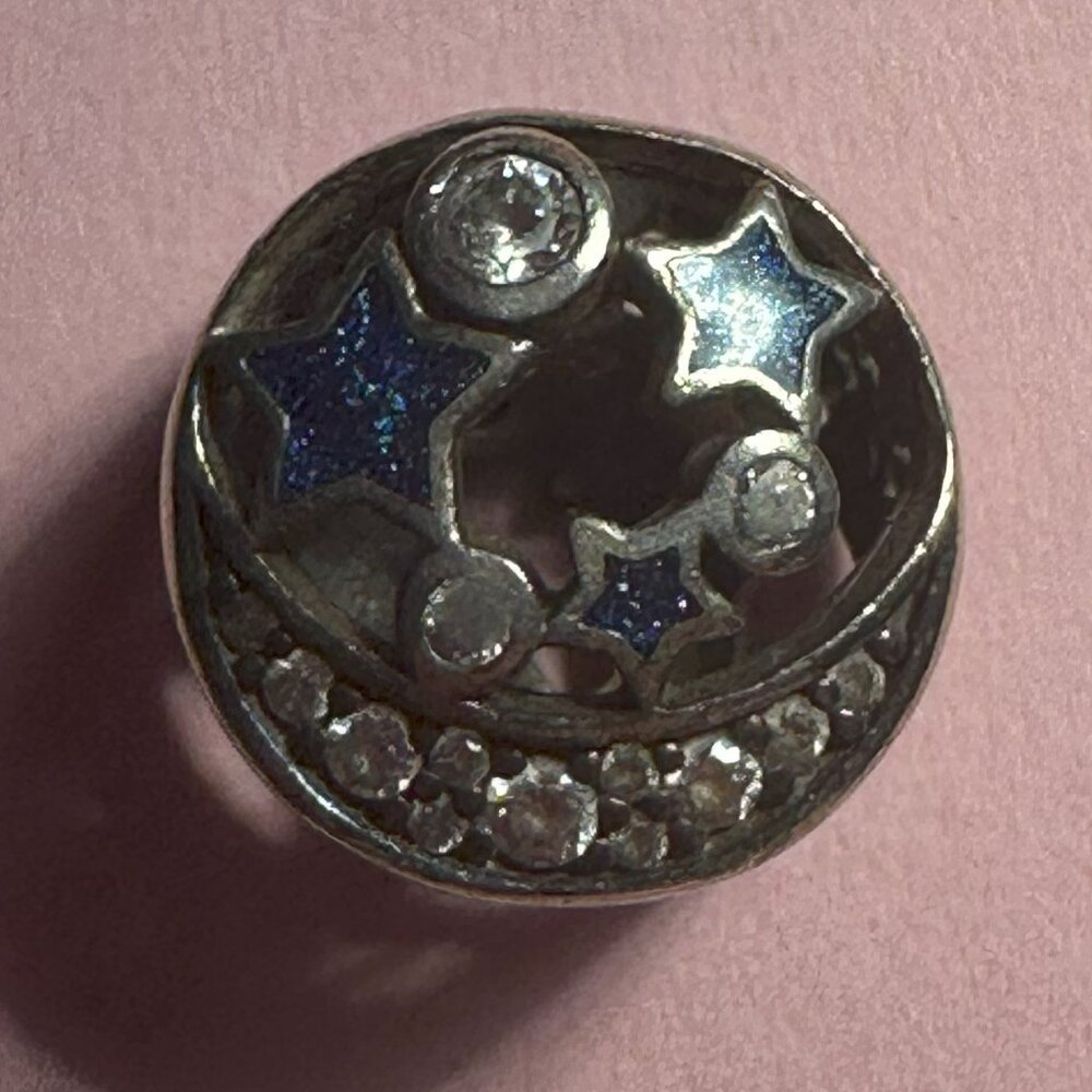 Night Sky Stars Moon Charm